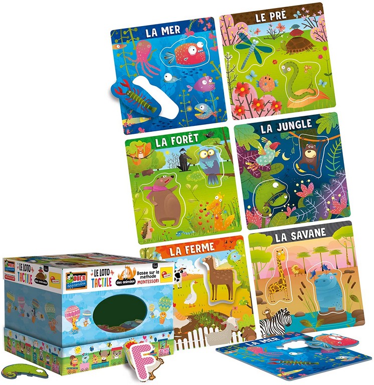MONTESSORI PLUS TOMBOLA TATTILE DEG