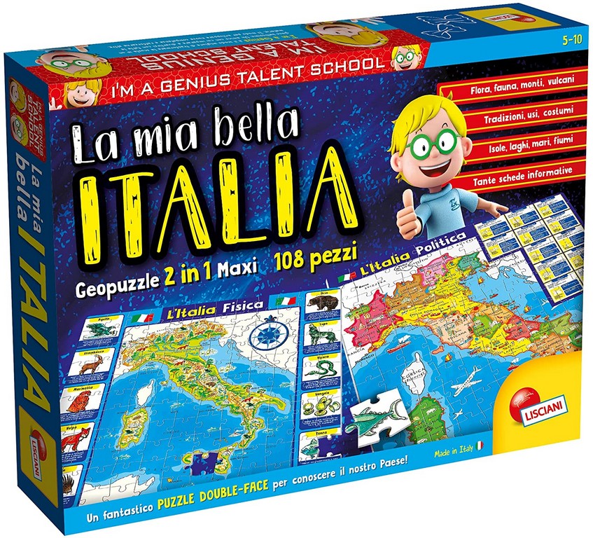 I'M A GENIUS GEOPUZZLE LA MIA BELLA