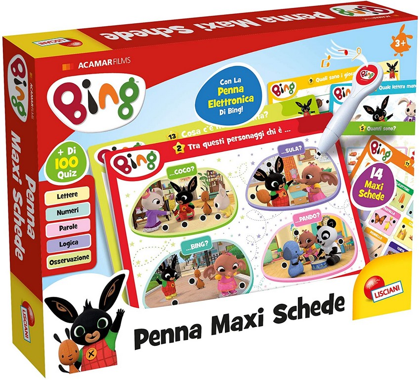 BING PENNA MAXI SCHEDE