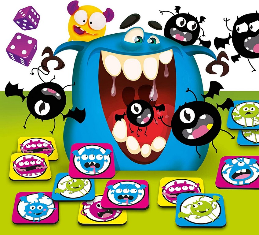 KIDS LOVE MONSTERS DOMINO, TOMBOLA