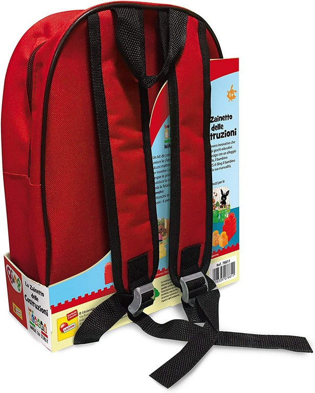 BING ZAINETTO BABY BLOCKS-ROSSO
