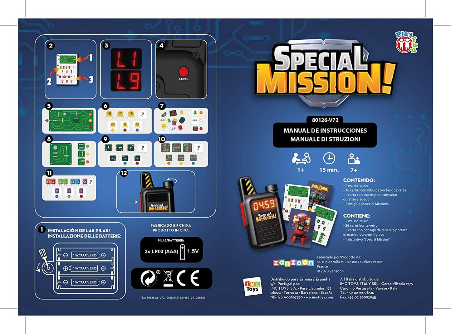GIOCO SPECIAL MISSION PLAYFUN