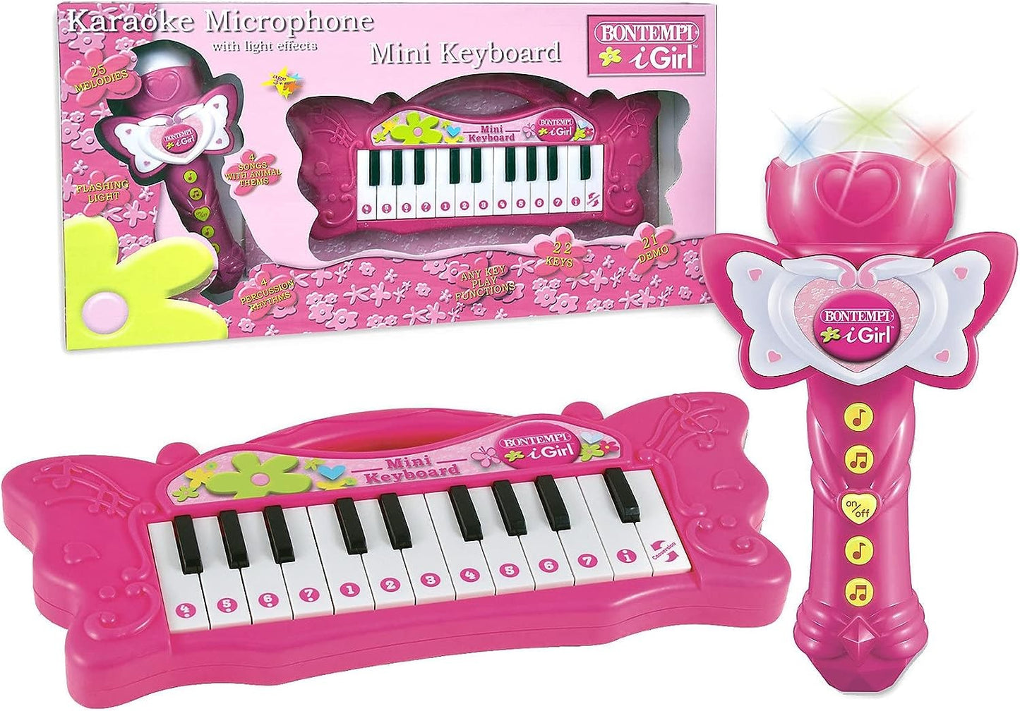 TASTIERA 24T.C/MICROFONO K.IGIRL