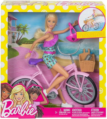 BARBIE E LA SUA BICI