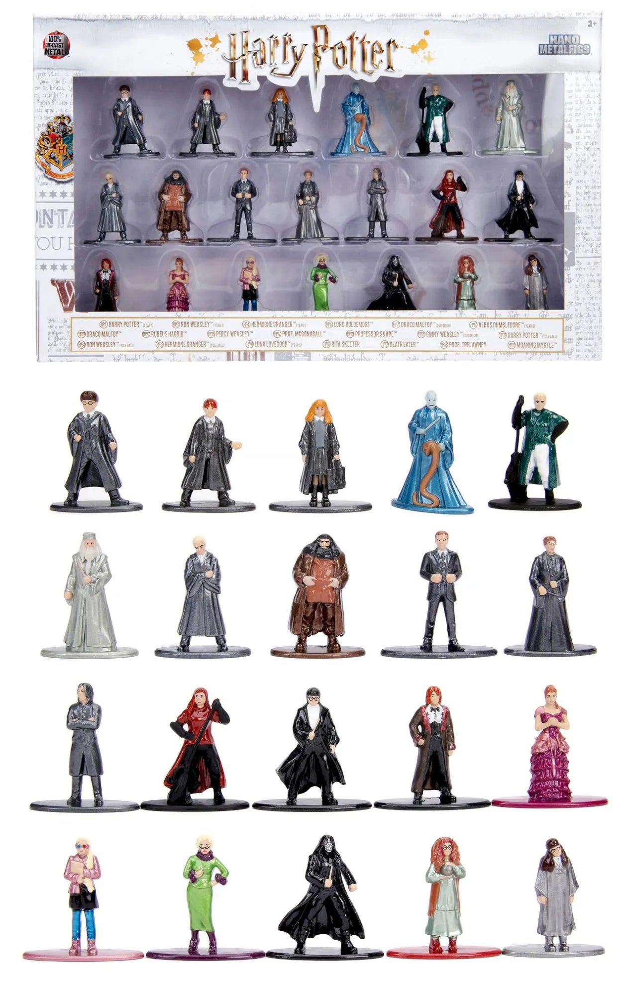 Harry Potter Nano Metalfigs Set 20 Figurine Jada Toys