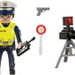 POLIZIOTTO CON AUTOVELOX
