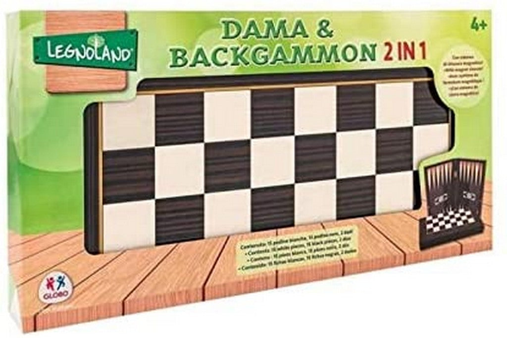 DAMA E BACKGAMMON 45X44