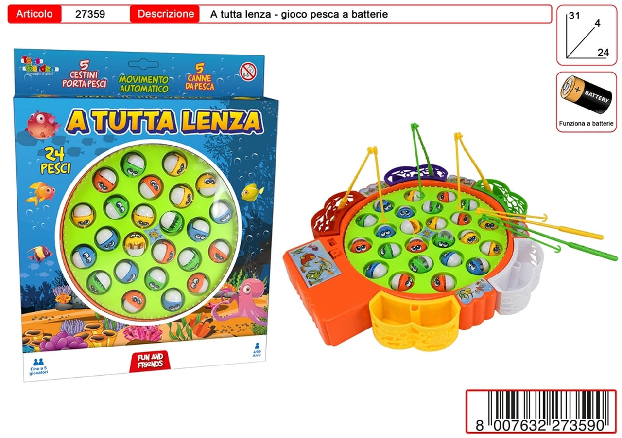 GIOCO PESCA 24 PESCI