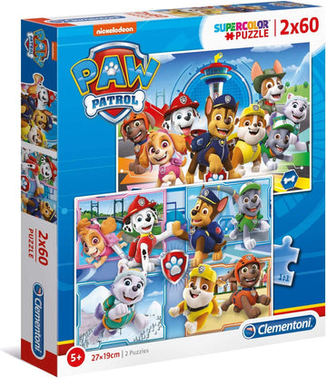PUZZLE 2X60 PAW PATROL