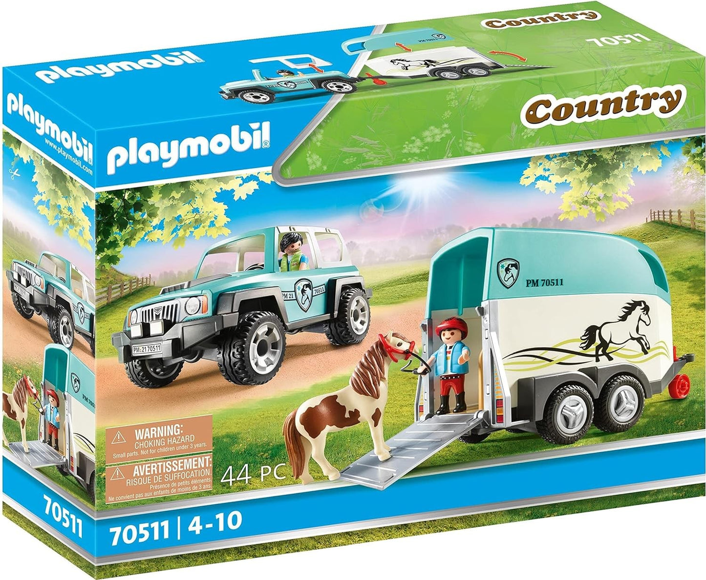 FUORISTRADA CON RIMORCHIO 70511 PY