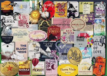 PUZZLE 1000 ETICHETTE DI VINO