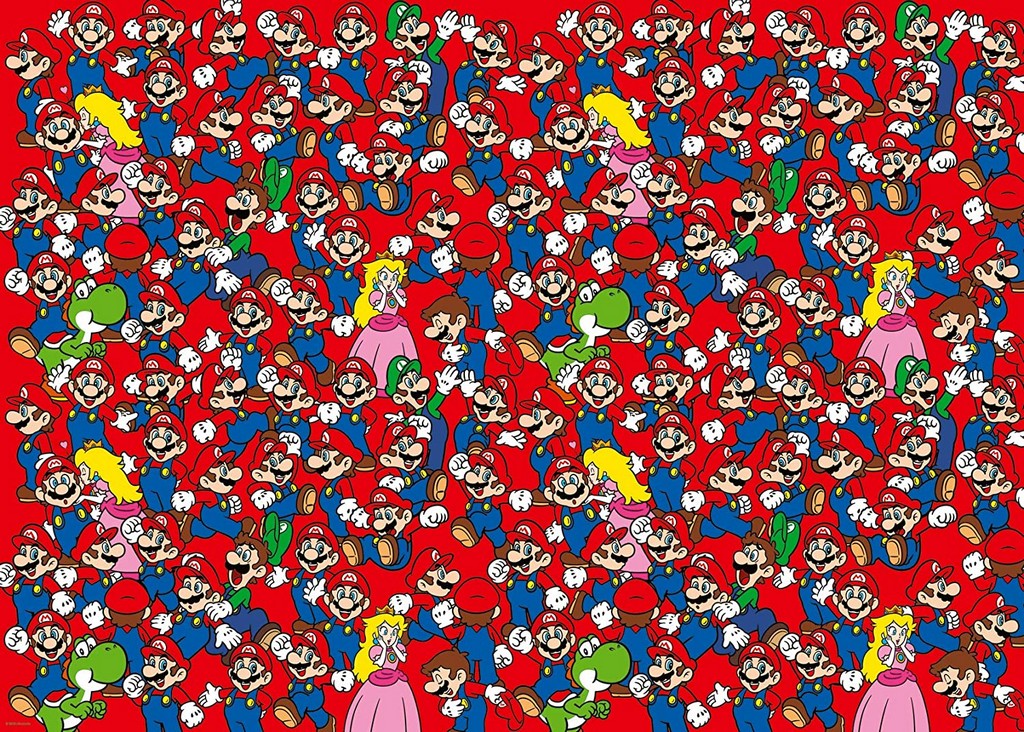 PUZZLE 1000 CHALLENGE SUPER MARIO