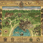 Puzzle Harry Potter Mappa di Hogwarts 1500 Pezzi Ravensburger