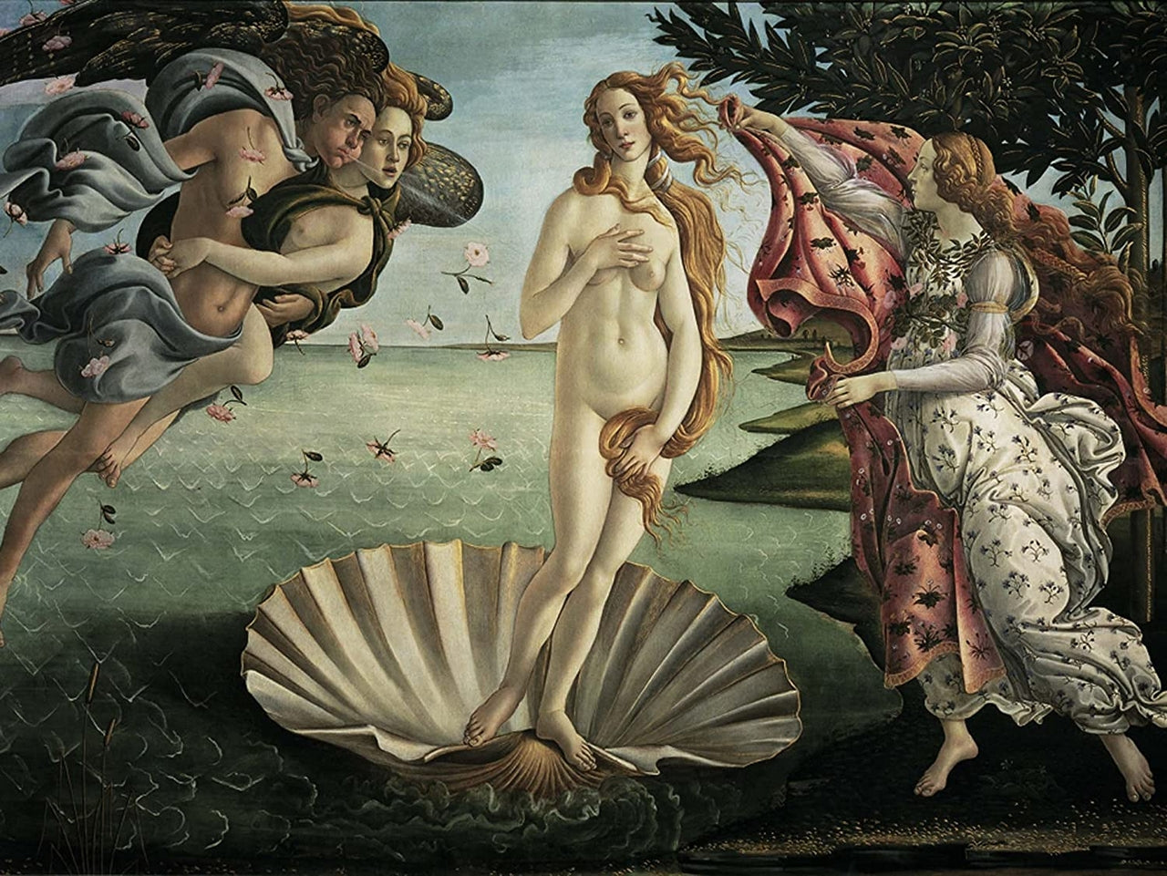 PUZZLE 1000 BOTTICELLI NASCITA VENE