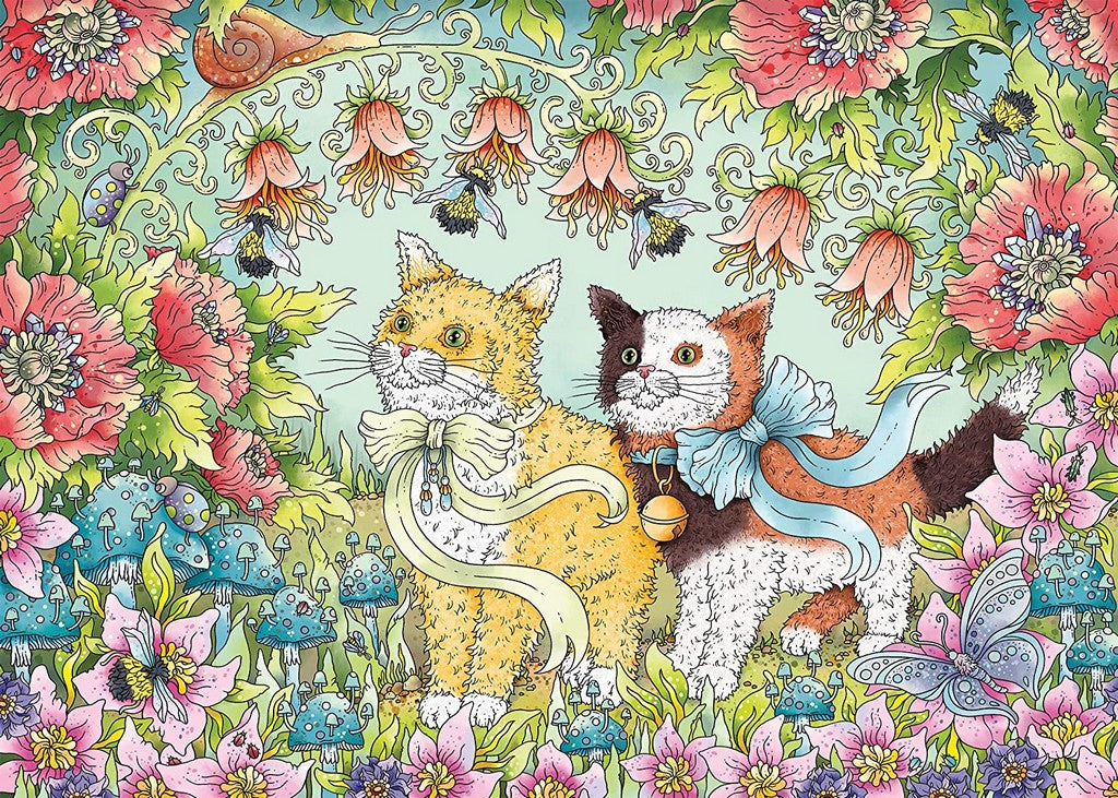 PUZZLE 1000 GRAZIOSI GATTINI