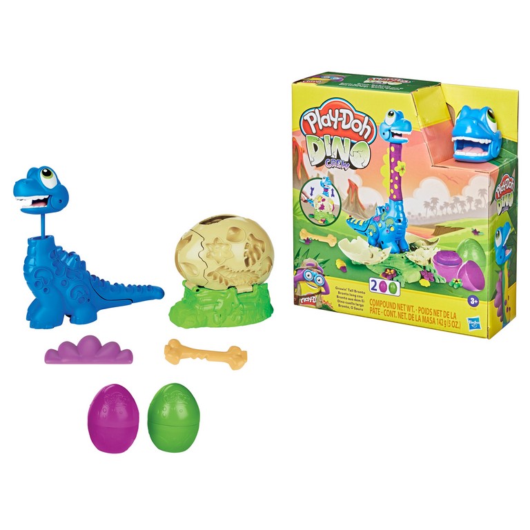 PLAYDOH DINO BRONTOSAURO CHE SCAPPA