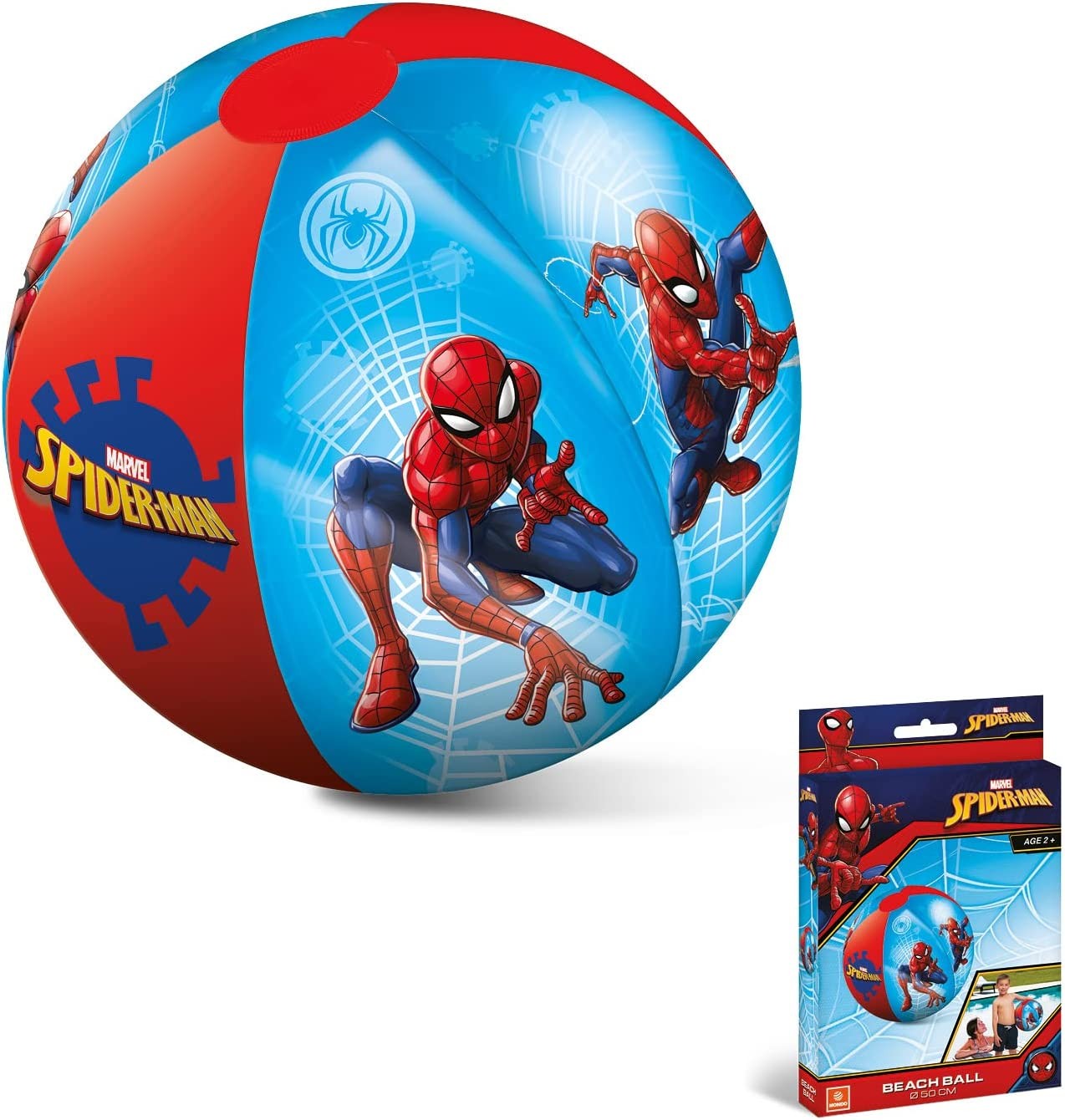 PALLA MARE SPIDERMAN GONF. 50CM