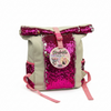 Nice Girabrilla Roll Top – Zaino con Paillettes Reversibili