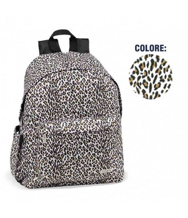 ZAINO AMERICANO ALLOVER LEOPARD COM