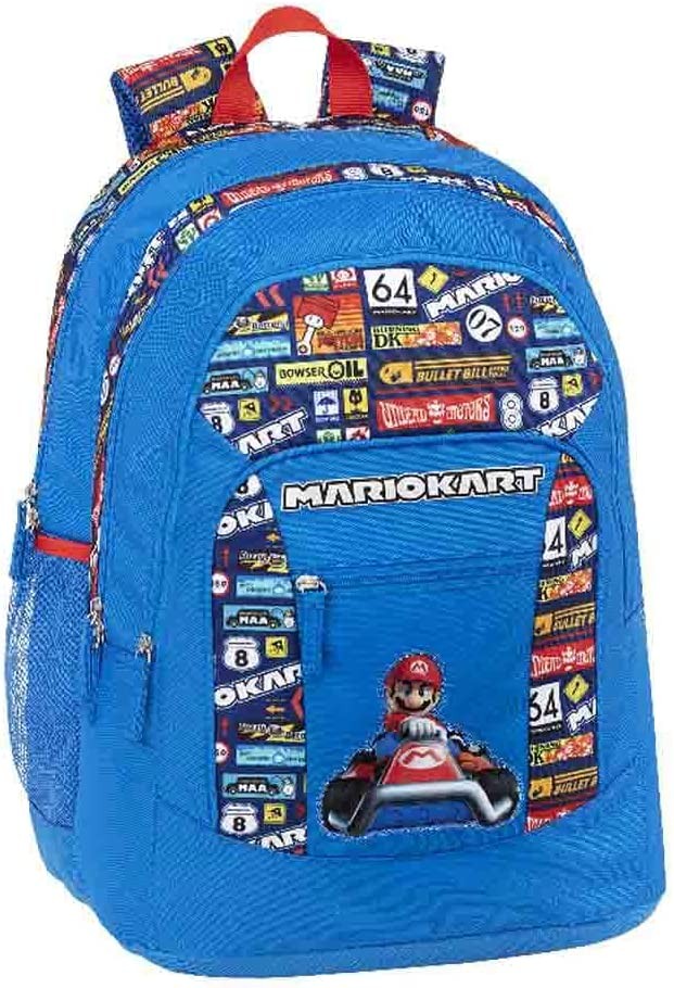 Duplicato 0102718 ZAINO SCUOLA ORGANIZZATO MARIOKART