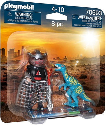DUO PACK VELOCIRAPTOR E CACCIATORE