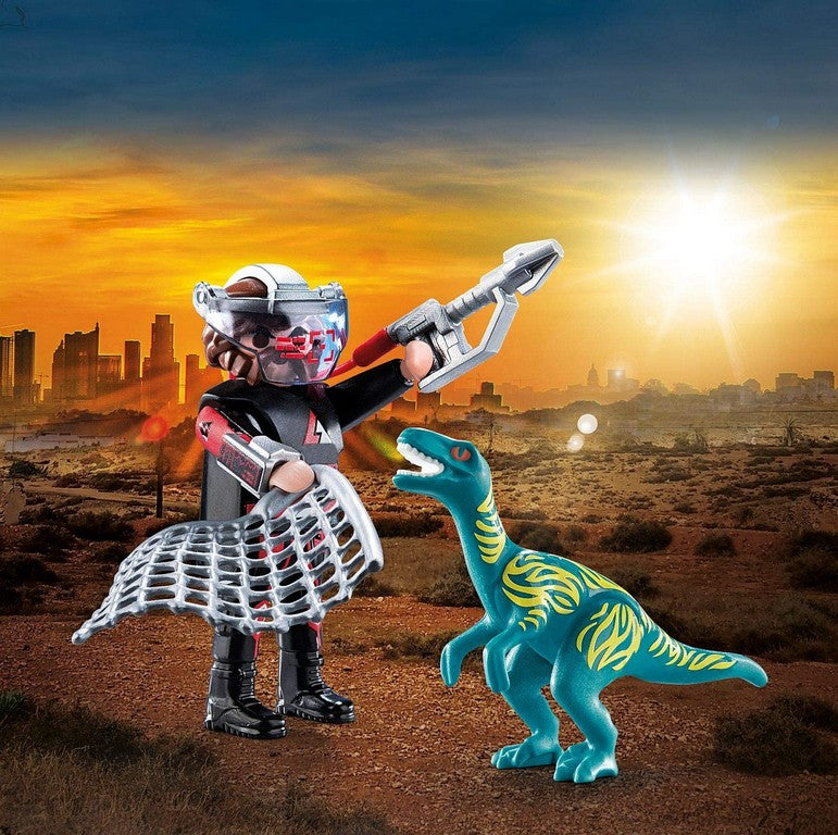 DUO PACK VELOCIRAPTOR E CACCIATORE