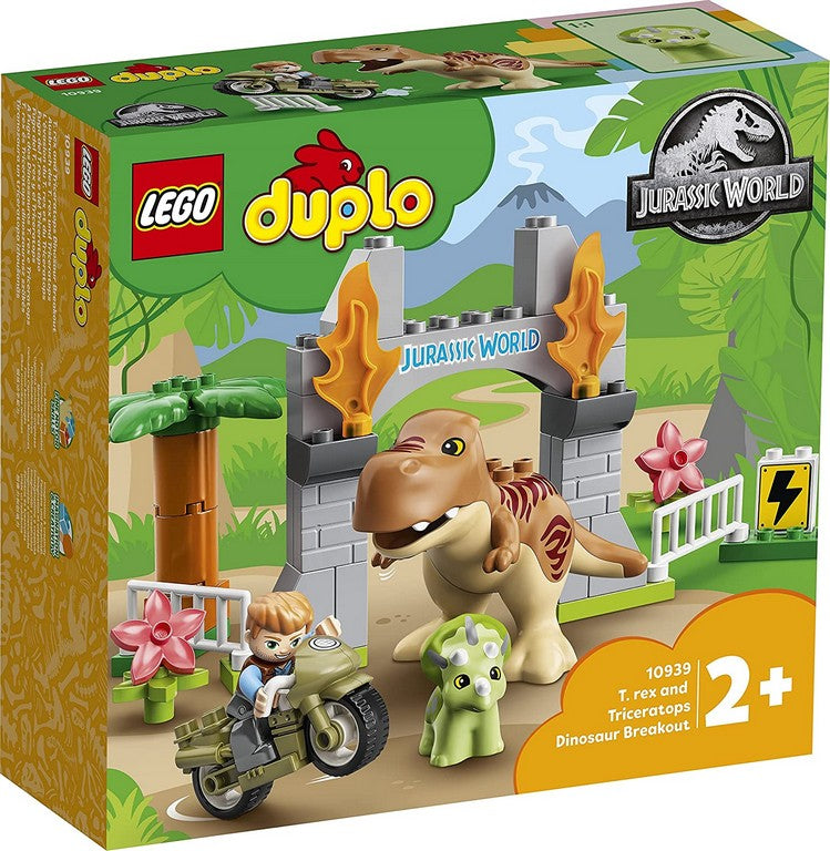 FUGA T.REX E TRICERATOPO DUPL 10939
