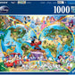 PUZZLE 1000 MAPPAMONDO DISNEY
