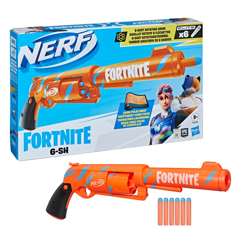 NERF FORTNITE SIX SHOOTER