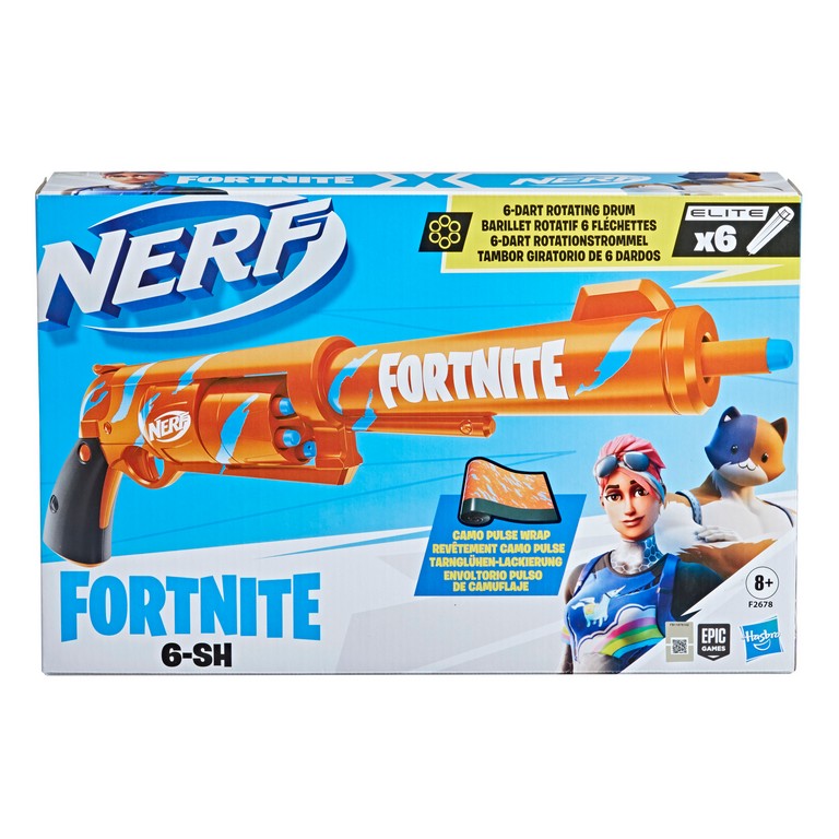 NERF FORTNITE SIX SHOOTER