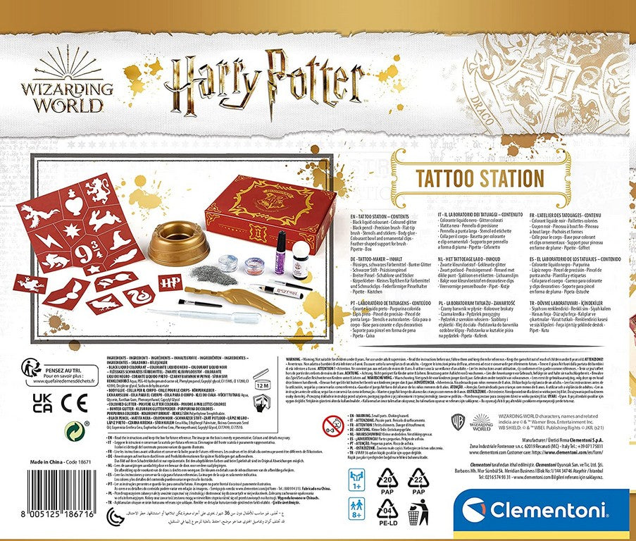HARRY POTTER TATTOO STATION