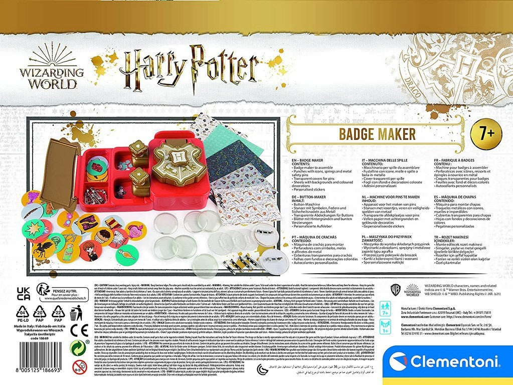 HARRY POTTER BADGE MAKER