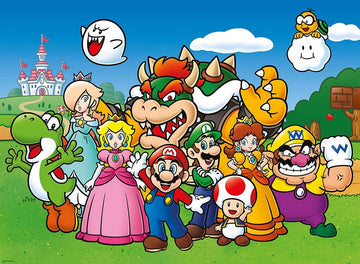 PUZZLE SUPEWR MARIO PZ 100