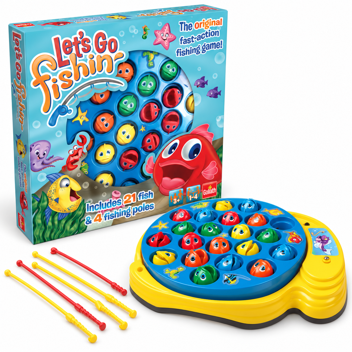Goliath Let’s Go Fishin’ Original – Gioco della Pesca con 21 Pesciolini