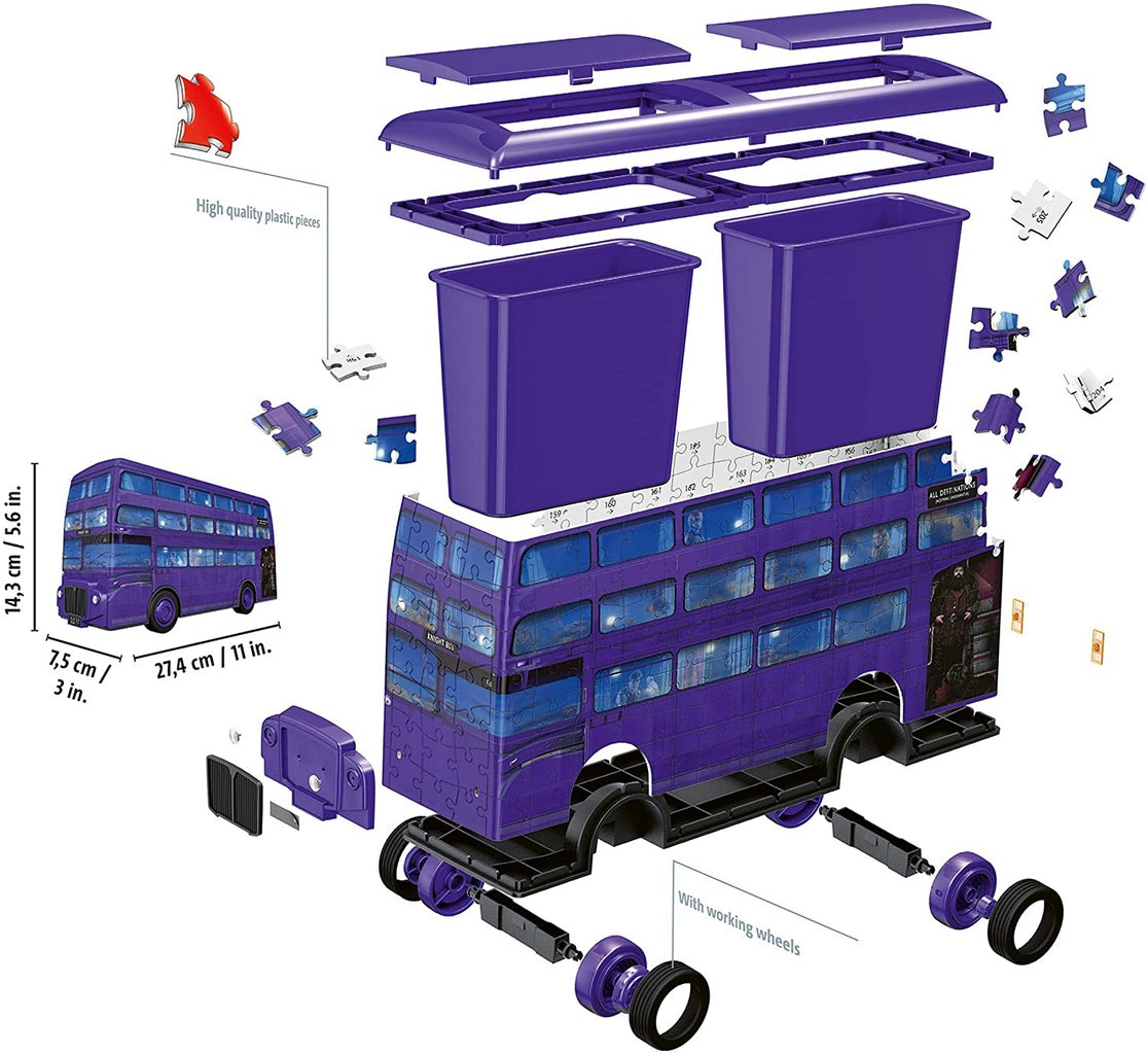 PUZZLE 3D NIGHT BUS HARRY POTTER216