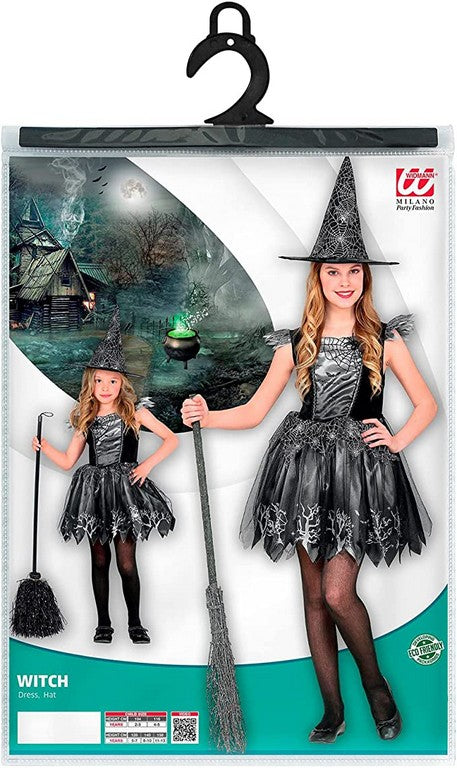 COSTUME WITCH 128CM 5-7 ANNI