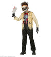 COSTUME SCHELETRO ZOMBIE 116CM 3-4