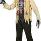 COSTUME SCHELETRO ZOMBIE 140CM 8-10