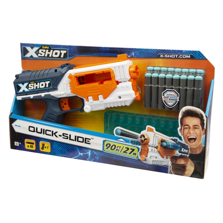XSHOT PISTOLA DARDI QUICK SLIDE SPA