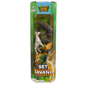 PARK&FARM SET SAVANA 12 PEZZI