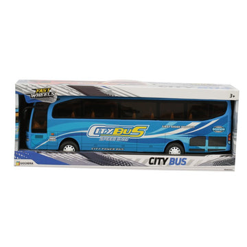 FAST WHEELS CITY BUS 2 COLORI