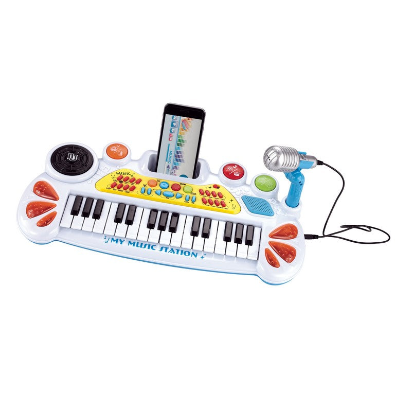 MUSIC MANIA PIANOLA MP3 BIANCA CON