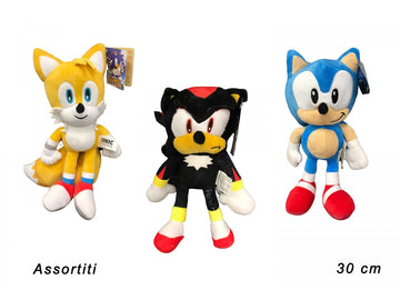PELUCHE SONIC CON AMICI 30CM