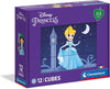PUZZLE CUBI 12 PZ PRINCIPESSE