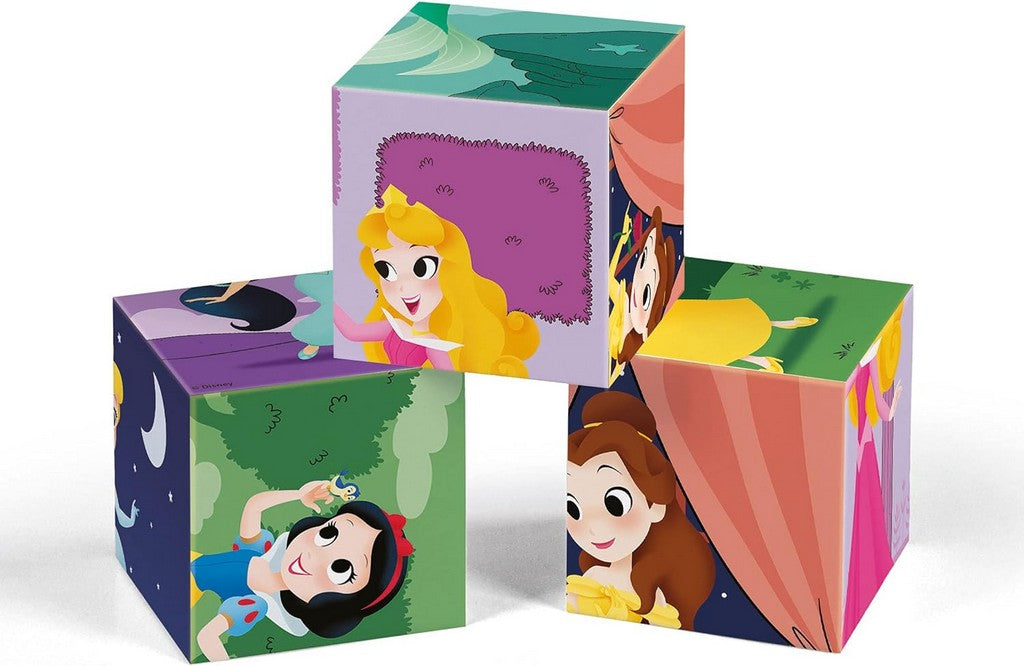 PUZZLE CUBI 12 PZ PRINCIPESSE