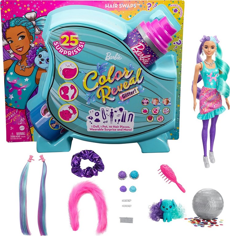 BARBIE COLOR REVEAL UL.HAIRSTYLING