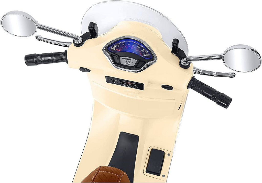 VESPA GTS SPORT 12V CREMA GLOBO