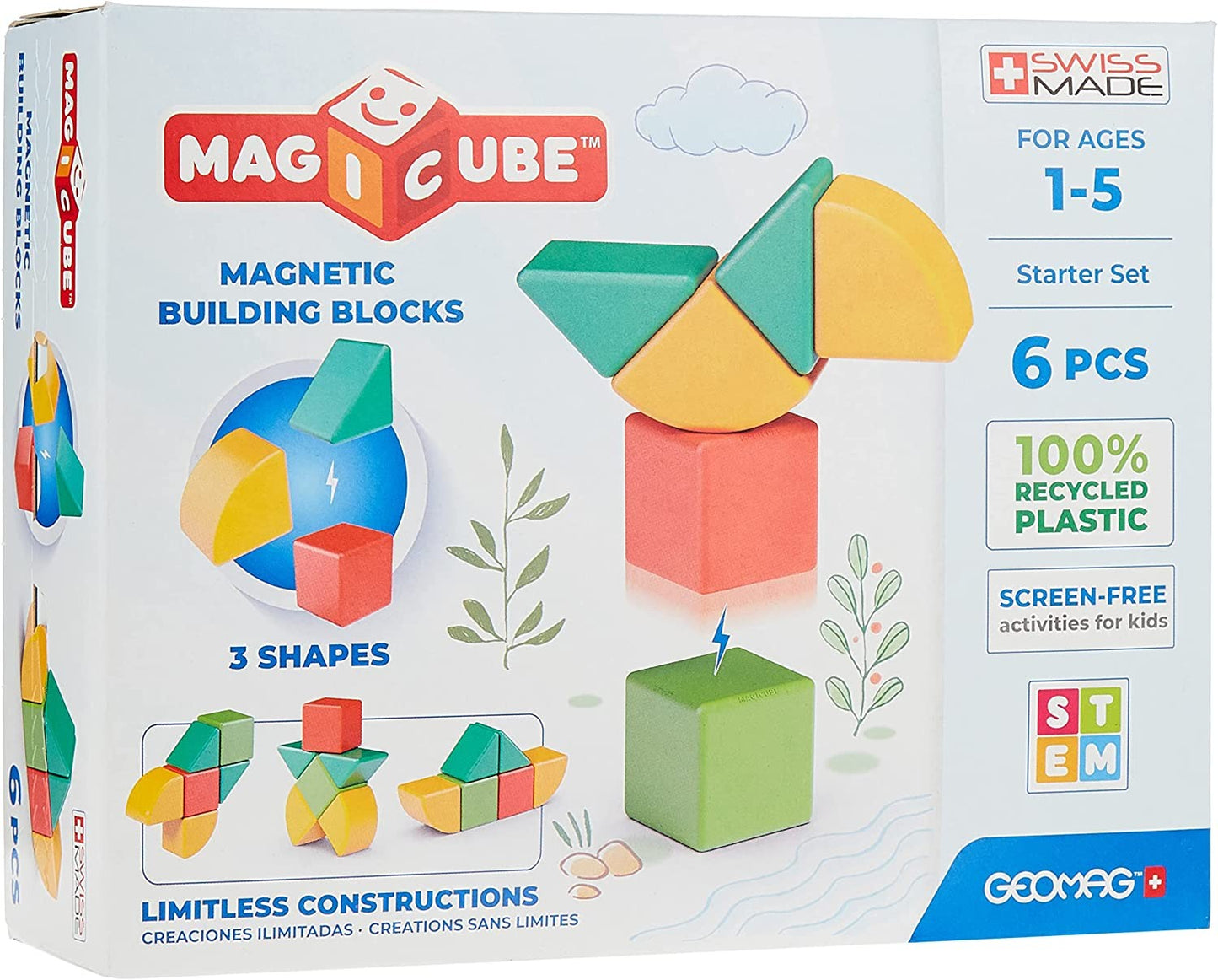 GEOMAG MAGICUBES 3S.REC STARTER 6PZ