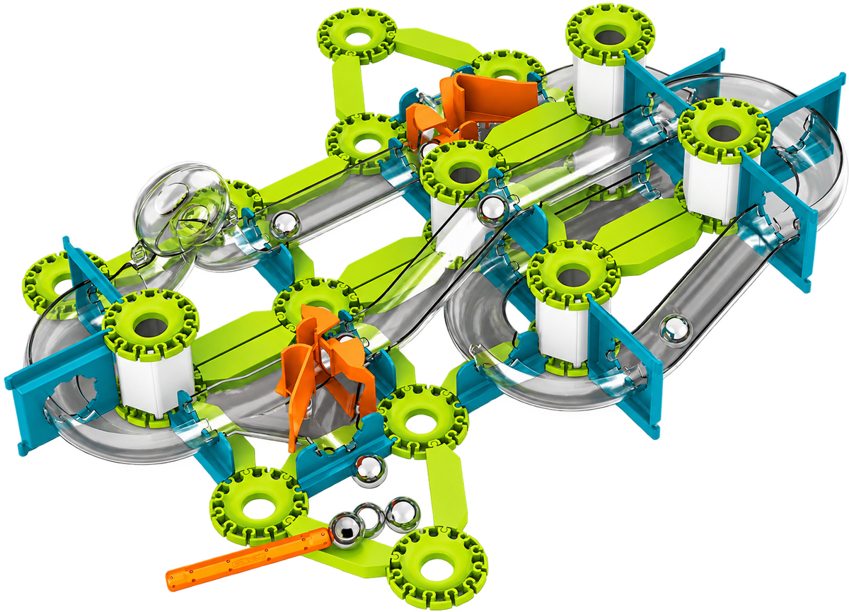 Geomag Mechanics Gravity Loops & Turns – Circuito Magnetico da Costruire 130 Pezzi