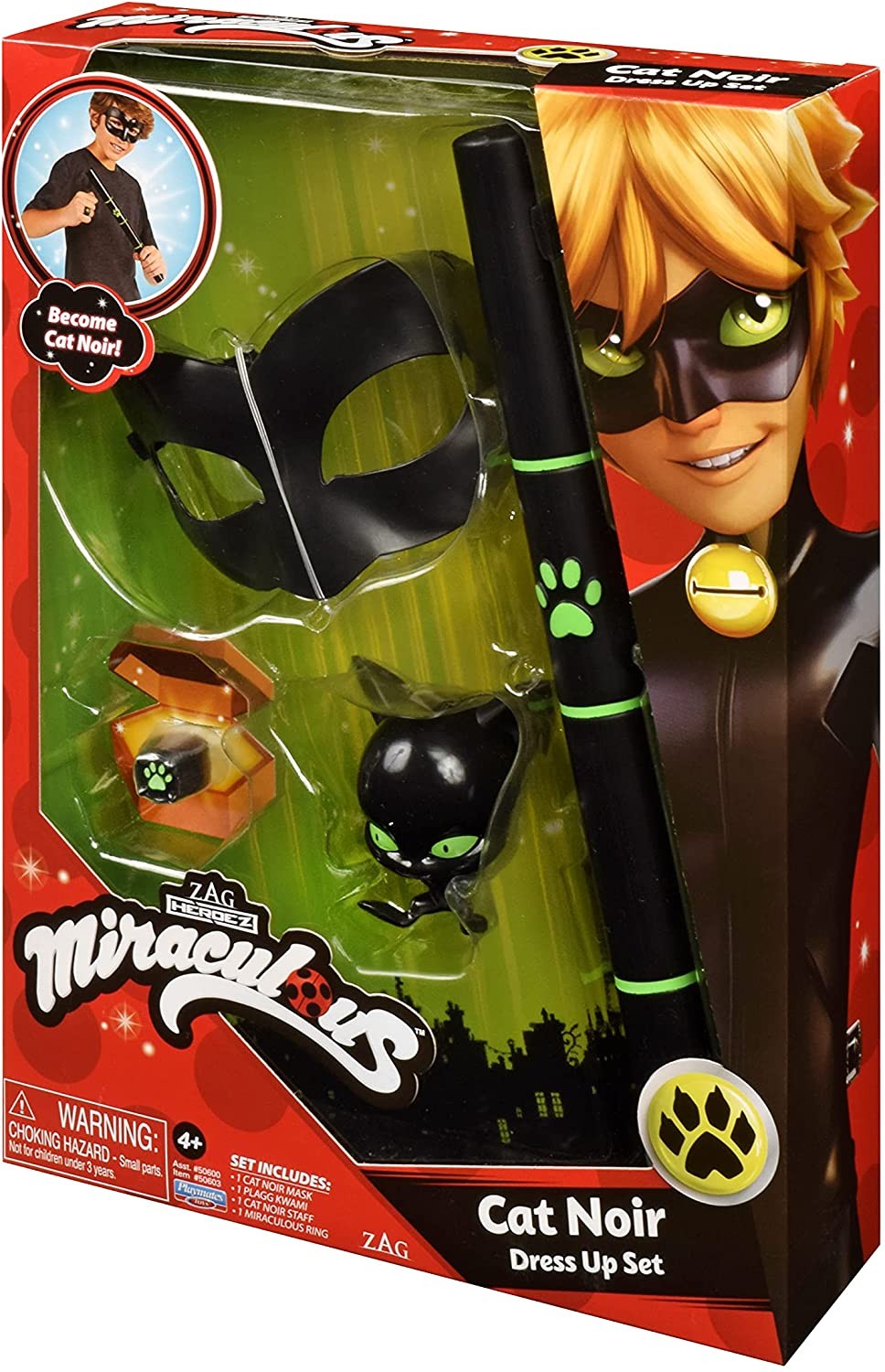 MIRACULOUS SET TRASF.CHAT NOIR
